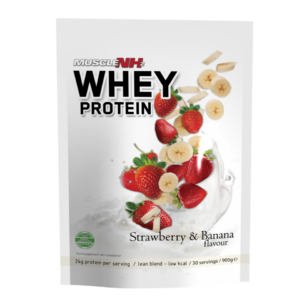 Lode Star Muscle NH2 Whey Protein 900g - Strawberry & Banana Flavour
